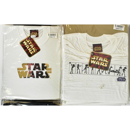 715 - Star Wars - a collection of x25 'brand new' Star Wars Episode I T-Shirts. Mostly size 'M'. All house... 