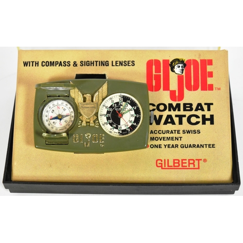 760 - GI Joe - Gilbert - a scarce vintage c1965 Gilbert made GI Joe Combat Watch 'With Compass & Sighting ... 