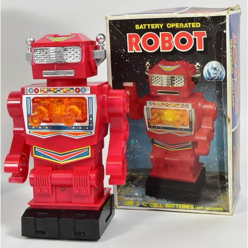 764 - Robots / Space Toys - a collection to include: vintage 'TV Spaceman' battery operated robot by SH To... 