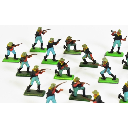 769 - Britains Deetail - a collection of approx x35 Britains Deetail made metal and plastic Cavalry / Amer... 