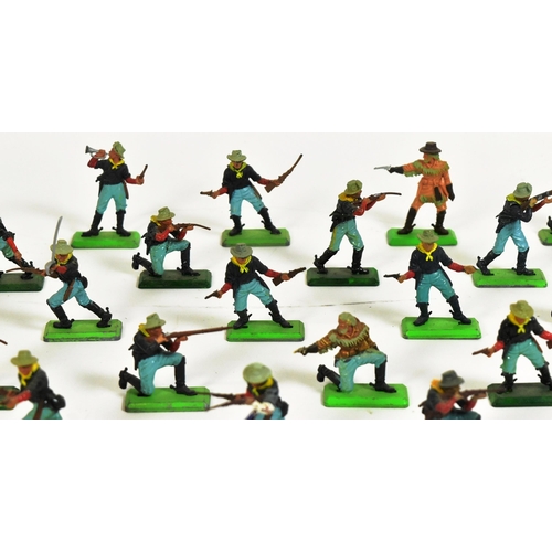 769 - Britains Deetail - a collection of approx x35 Britains Deetail made metal and plastic Cavalry / Amer... 