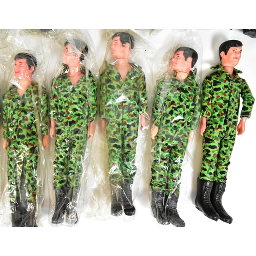 777 - Action Man - a collection of vintage bootleg Action Man figures. Plastic construction, with a basic ... 