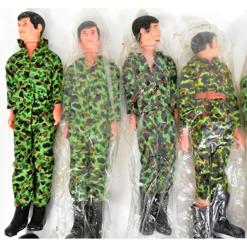 777 - Action Man - a collection of vintage bootleg Action Man figures. Plastic construction, with a basic ... 