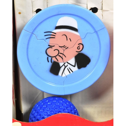 778 - Popeye - a vintage Combex made Popeye ' Break a Plate ' carnival style game containing x3 breakable ... 