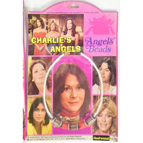 784 - Charlies Angels - a collection of x5 vintage 1970s (1977) Fleetwood Toys made Charlies Angels carded... 