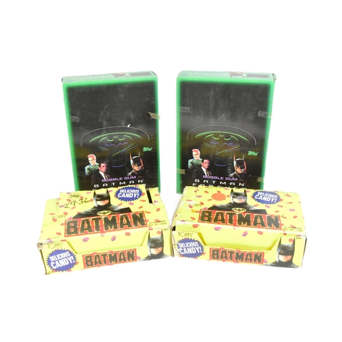 789 - Batman - a collection of Topps made Batman / Batman Forever ex-shop stock candy heads. Two boxes of ... 