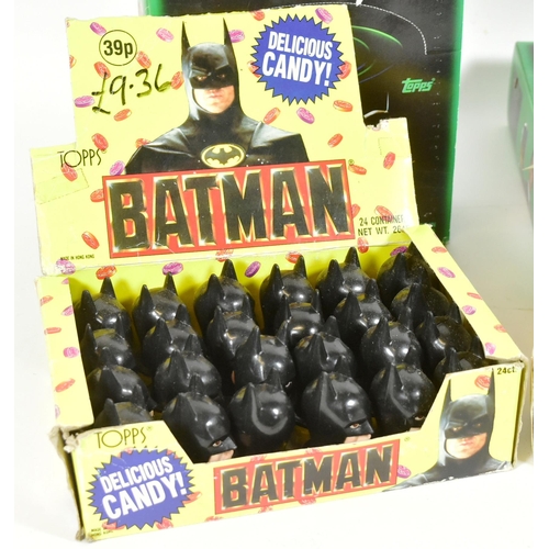 789 - Batman - a collection of Topps made Batman / Batman Forever ex-shop stock candy heads. Two boxes of ... 