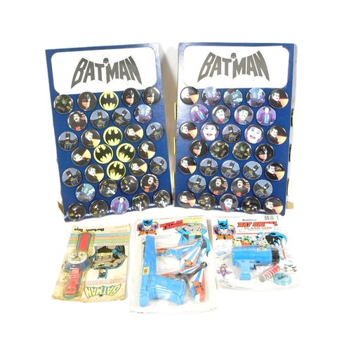 797 - Batman - a collection of vintage Batman Batman ' photo button ' badges featuring images from the mov... 