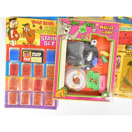 816 - A collection of vintage TV & Film interest carded ' rack pack ' toys and memorabilia to include; Ins... 