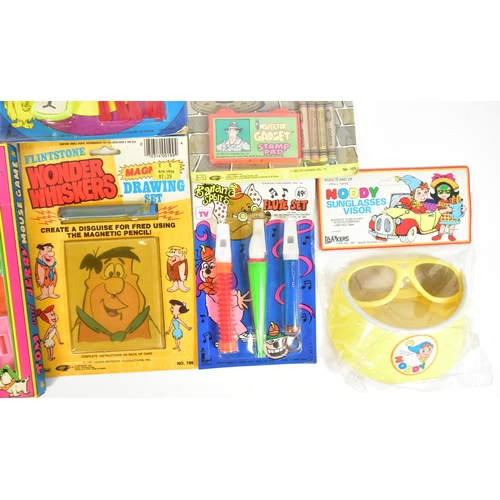 816 - A collection of vintage TV & Film interest carded ' rack pack ' toys and memorabilia to include; Ins... 