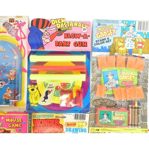 816 - A collection of vintage TV & Film interest carded ' rack pack ' toys and memorabilia to include; Ins... 