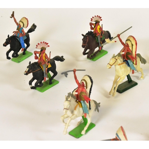 817 - Britains Deetail - a collection of approx x30 Britains Deetail made metal and plastic Indian / India... 