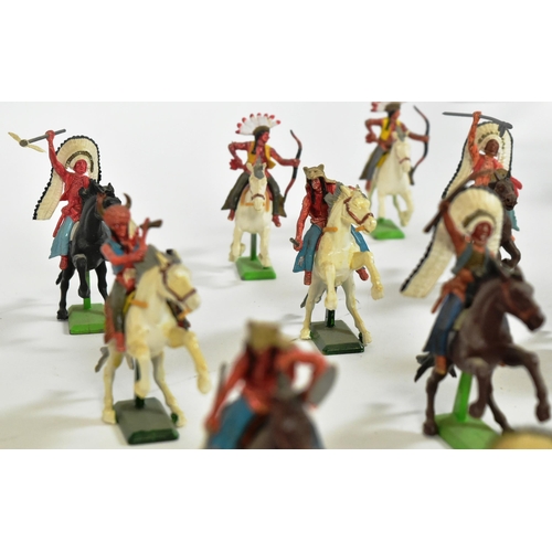 817 - Britains Deetail - a collection of approx x30 Britains Deetail made metal and plastic Indian / India... 