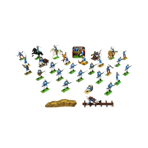 822 - Britains Deetail - a collection of approx x25 Britains Deetail made metal and plastic Foreign Legion... 