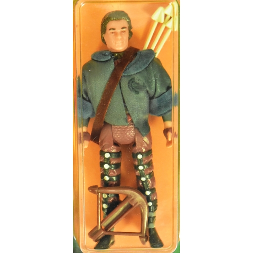 857 - Robin Hood - x2 vintage 1990s (1991) Kenner made Robin Hood Prince of Thieves playset action figures... 