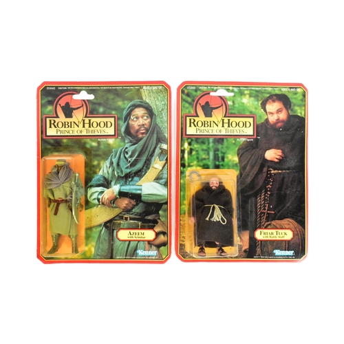 859 - Robin Hood - x2 vintage 1990s (1991) Kenner made Robin Hood Prince of Thieves playset action figures... 