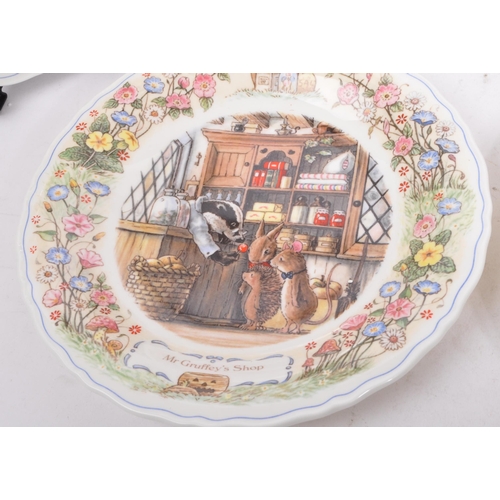 109 - A collection of six 'Wedgwood Foxwood Tales' fine bone china collectors plates by Brian Paterson. To... 