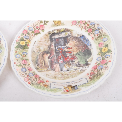 109 - A collection of six 'Wedgwood Foxwood Tales' fine bone china collectors plates by Brian Paterson. To... 