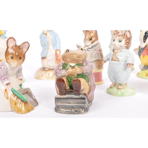 131 - A collection of Royal Albert Beatrix Potter collection and Royal Doulton The Winnie the Pooh collect... 