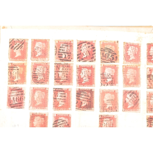 165 - A collection of 19th and early 20th century British and foreign stamps held within a period album. T... 