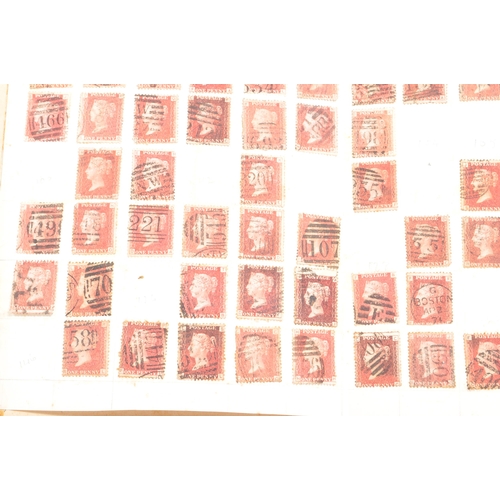 165 - A collection of 19th and early 20th century British and foreign stamps held within a period album. T... 