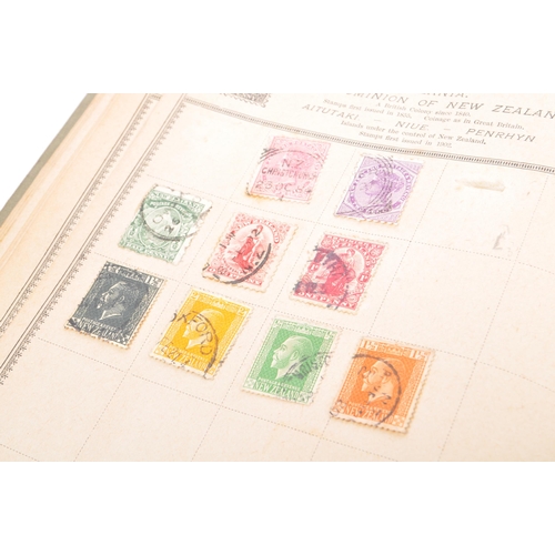 165 - A collection of 19th and early 20th century British and foreign stamps held within a period album. T... 