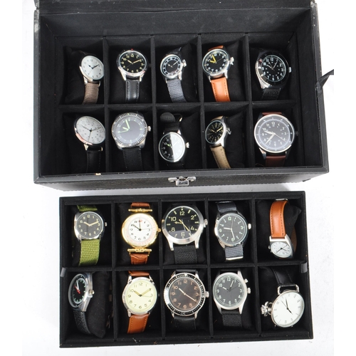 170 - Military Watches - Eaglemoss collection. With magazine issues housed in a branded folder with a case... 