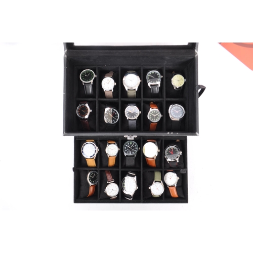 171 - Military Watches - Eaglemoss collection. With magazine issues housed in a branded folder with a case... 