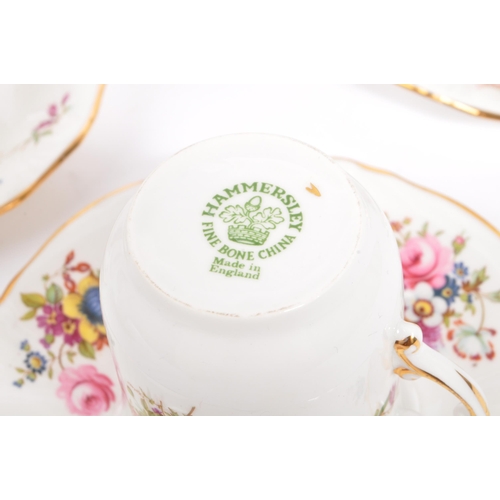 18 - Royal Crown Derby & Royal Stafford - A vintage mid 20th century ceramic tea service set. To include ... 