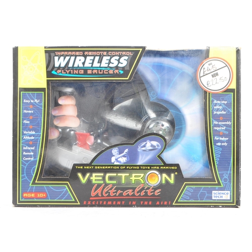 195 - Two boxed remote control toys. Vectron ultralite infrared remote control wireless flying saucer. Tog... 