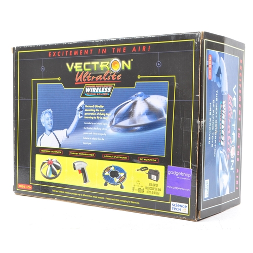 195 - Two boxed remote control toys. Vectron ultralite infrared remote control wireless flying saucer. Tog... 