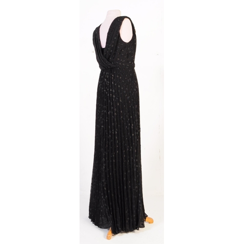 243 - Biba - A collection of Biba women's clothing to include a black and gold beaded embellished two piec... 