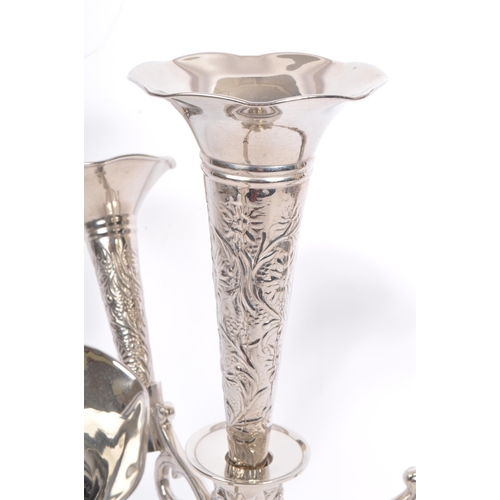 268 - A collection of 19th century silver plated tureens and tableware. The collection to include two silv... 