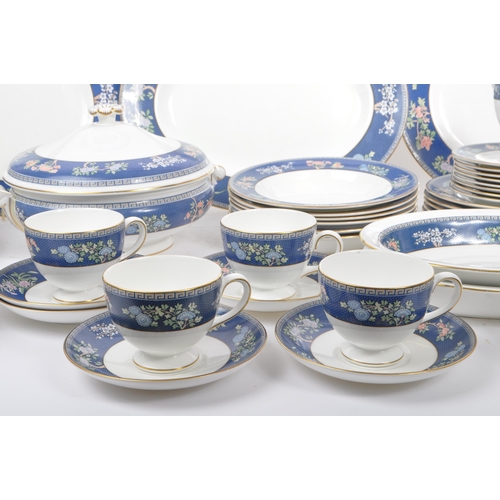 3 - A large extensive collection of 'Blue Siam' pattern dinner / tea service set by Wedgwood. Comprising... 