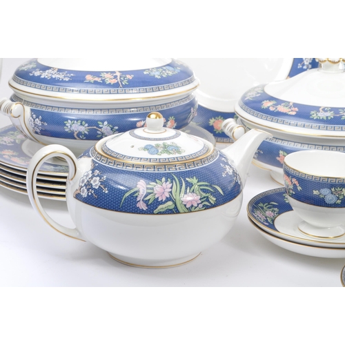 3 - A large extensive collection of 'Blue Siam' pattern dinner / tea service set by Wedgwood. Comprising... 