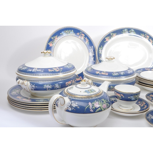 3 - A large extensive collection of 'Blue Siam' pattern dinner / tea service set by Wedgwood. Comprising... 