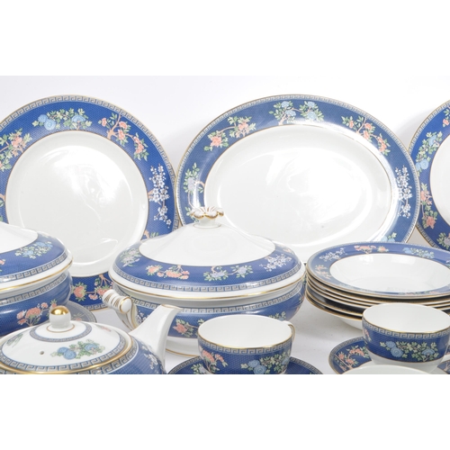 3 - A large extensive collection of 'Blue Siam' pattern dinner / tea service set by Wedgwood. Comprising... 