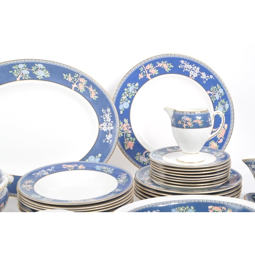 3 - A large extensive collection of 'Blue Siam' pattern dinner / tea service set by Wedgwood. Comprising... 