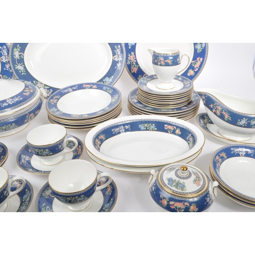 3 - A large extensive collection of 'Blue Siam' pattern dinner / tea service set by Wedgwood. Comprising... 