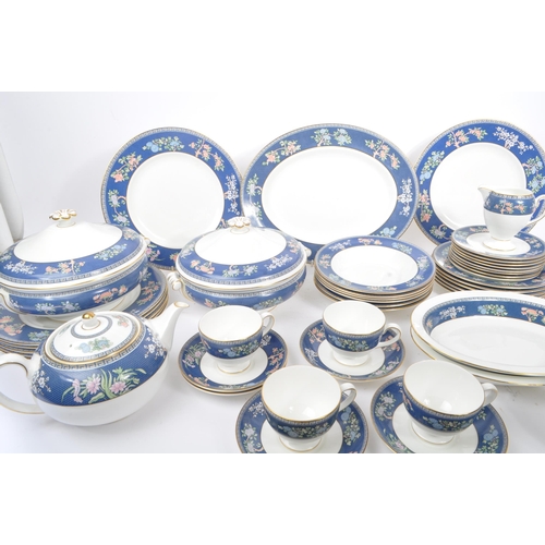 3 - A large extensive collection of 'Blue Siam' pattern dinner / tea service set by Wedgwood. Comprising... 