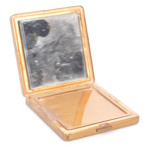 308 - A collection of six 20th Century vintage vanity compacts and mirrors to include Stratton and Vogue f... 