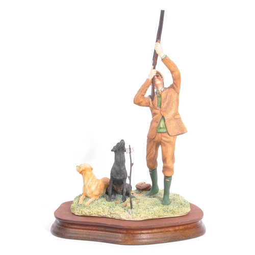 346 - Aynsley Master Craft/ Border Fine Arts - A collection of vintage 20th century resin figures / statue... 