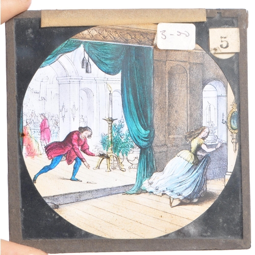 368 - A large collection of 19th century and later magic lantern slides. To include colour and black and w... 