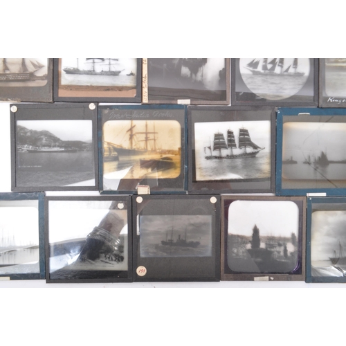 375 - Large collection of 19th century and later Magic Lantern slides. To include black and white and colo... 