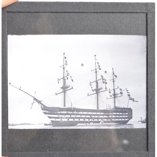 375 - Large collection of 19th century and later Magic Lantern slides. To include black and white and colo... 