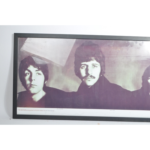 405 - A 1960s limited first edition Beatles banner / poster designed by the iconic photographer Richard Av... 