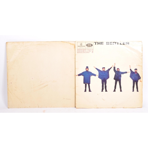 407 - The Beatles - A collection of six vintage 20th century LP long play vinyl record albums by The Beatl... 