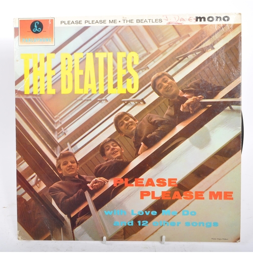 408 - A collection of five mid 20th century The Beatles 45 rpm vinyl records LPs. The collection to includ... 