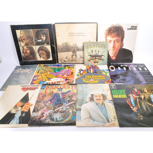 414 - A collection of vintage 20th century LP long play vinyl - mainly Beatles related records. To include... 