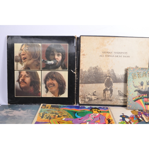 414 - A collection of vintage 20th century LP long play vinyl - mainly Beatles related records. To include... 